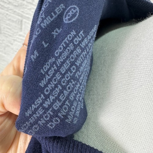 Herren XXL Circles by Mac Miller Tshirt Blau Kurzarm - Bild 5 von 8