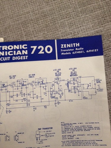 Vtg Electronic Technician Magazine July '62 Motorola GE Emerson Zenith TV Radio - Picture 8 of 12