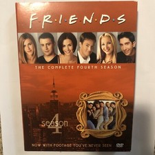 Friends - The Complete Fourth Season (DVD, 2003, 4-Disc Set, Four Disc Set)