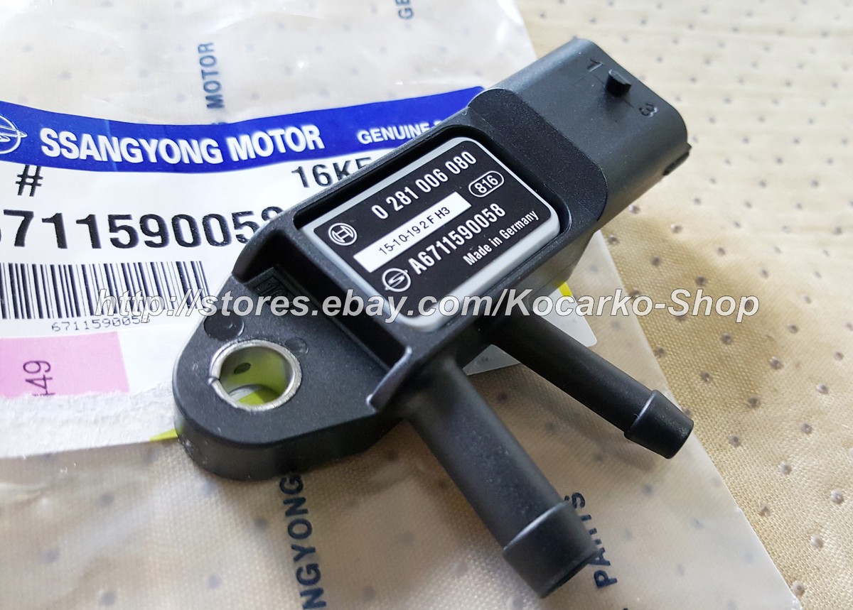 Diff Pressure Sensor KGM New Actyon Korando C Rodius/Stavic