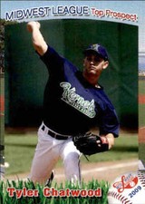 2009 Midwest League Prospects Grandstand #4 Tyler Chatwood Yucaipa California CA