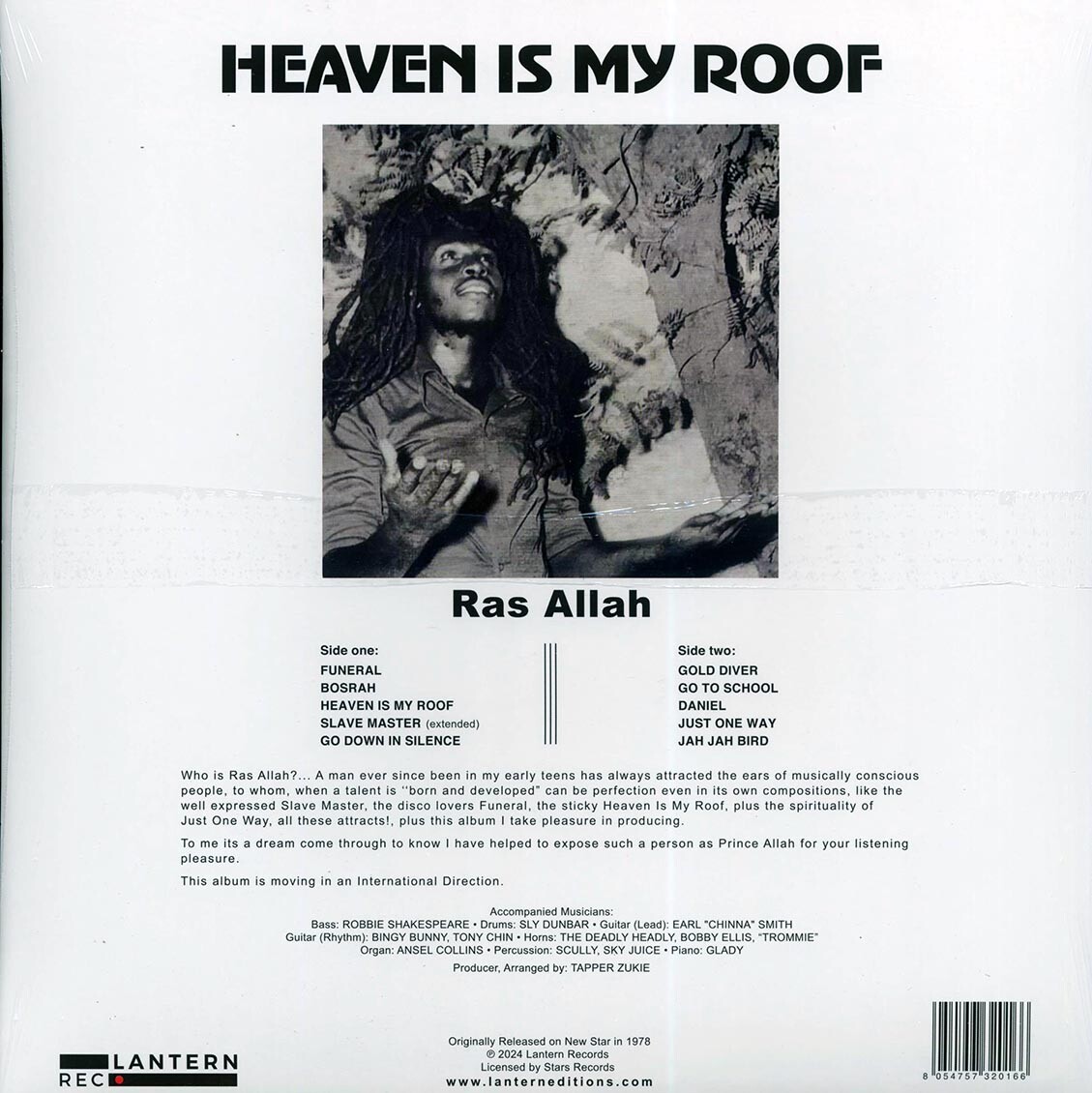 VINYL Ras Allah - Heaven Is My Roof | eBay