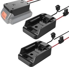 Ensayeer Power Wheel Adapter with Fuse&SwitchSecure Battery Adapter for 20V M...