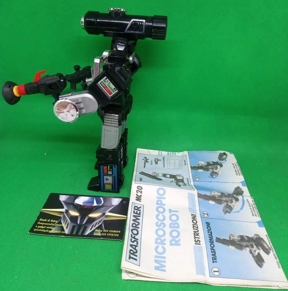 Diaclone MC 20 Transformer, Microscope Robot Perceptor, Takara 1984, Japan Gig. - Image 2 of 4