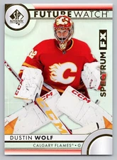 DUSTIN WOLF 2023-24 RC SP Spectrum FX Future Watch Unscratched #S-81 Flames    D