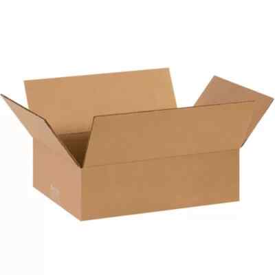 50 - 16x10x4 Cardboard Shipping Moving Storage Boxes FLAT Corrugated Cartons