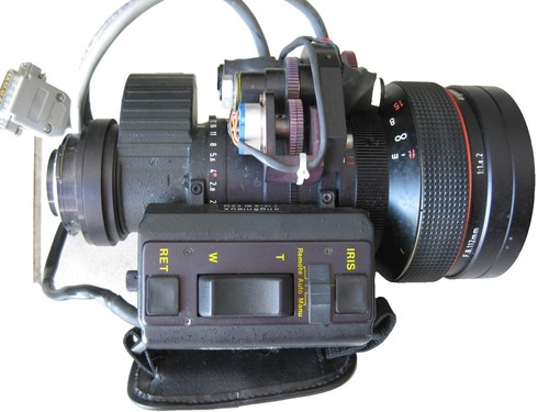 Canon J15x9.5B4 KRS Broadcast TV Zoom Servo Lens VCL-915BY B4