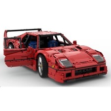 Ferrari F40 Nuova Da Costruire Mattoncini Technic 3778 Pezzi Rossi Costruzioni