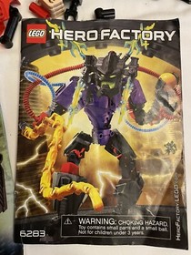 LEGO Hero Factory Lot 2 Pounds of Pieces for Sets 6283 44010 4530 6282 44000