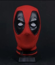 Cosplay High Quality Deadpool Full Face Mask Perspective Breathable Knit Helmet