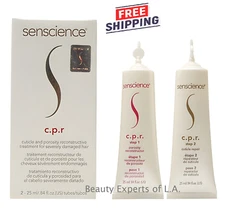 Senscience C.P.R. Cuticle Porosity Reconstructor Treatment - Step 1 & 2 0.84oz