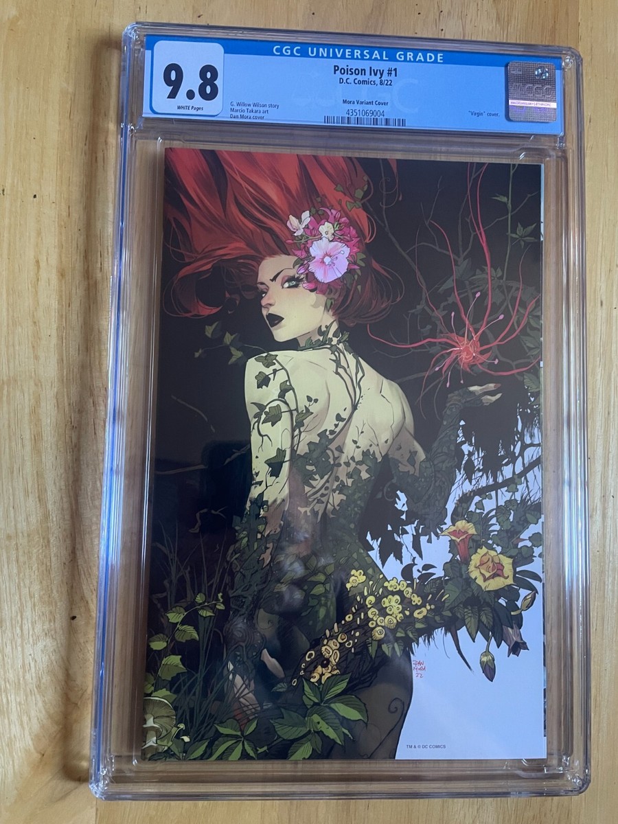 POISON IVY #1 - CGC 9.8! DAN MORA VIRGIN COVER! | eBay