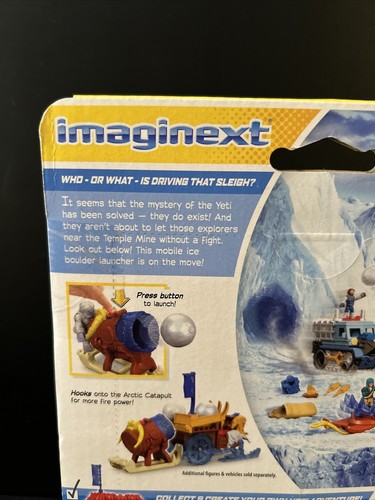 Imaginnext Yeti And Ice Cannon Sleigh New In Box NIB - Picture 3 of 11