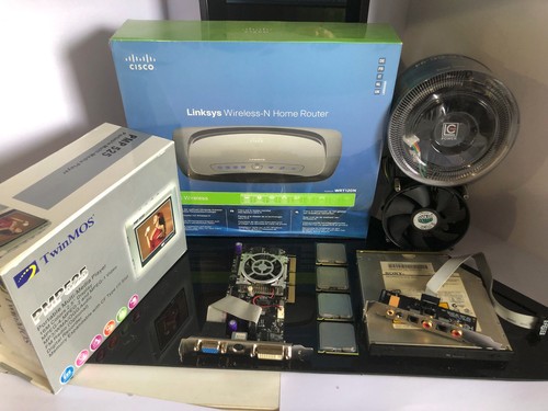 PC Hardware - BUNDLE / NVidia GK / 4x Intel CPU / WLAN Router / Slim Laufwerk