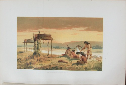 1st Annual Report of the Bureau of Ethnology 1879-1880 w/ Map & Color Plates - Imagen 5 de 11