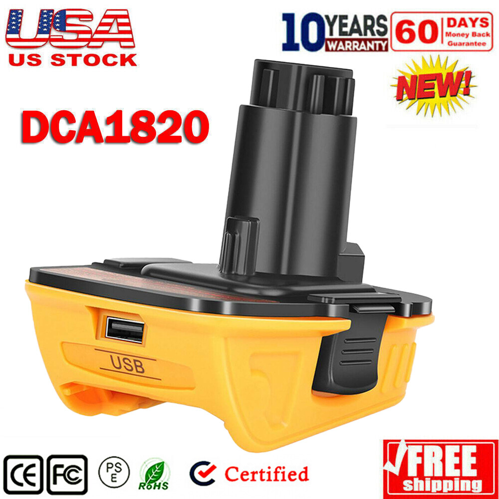DEWALT 20V Battery Adapter for 18V to 20V Max Li-Ion Tools DCA1820