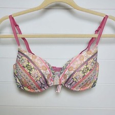 Victorias 's Secret multicolor/ purple bra, size 34D