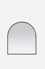 Elegant Lighting MR1A2730 Ayra 27" W x 30" H Modern Arched - Black