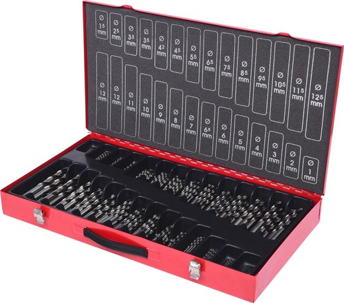 KS TOOLS 330.3623 Coffret de forets HSS-G Co 5, en box PVC 1-13mm (25