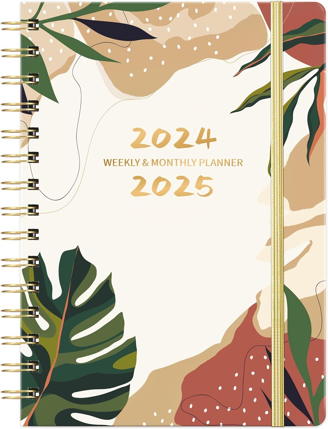 Planner 2024-2025 - Weekly Monthly 6.4 inches X 8.5 inches, Multi-image