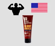 Duke Cannon Hand Cream Bloody Knuckles Hand Repair Tube 3oz TSA Size Benefit Vet