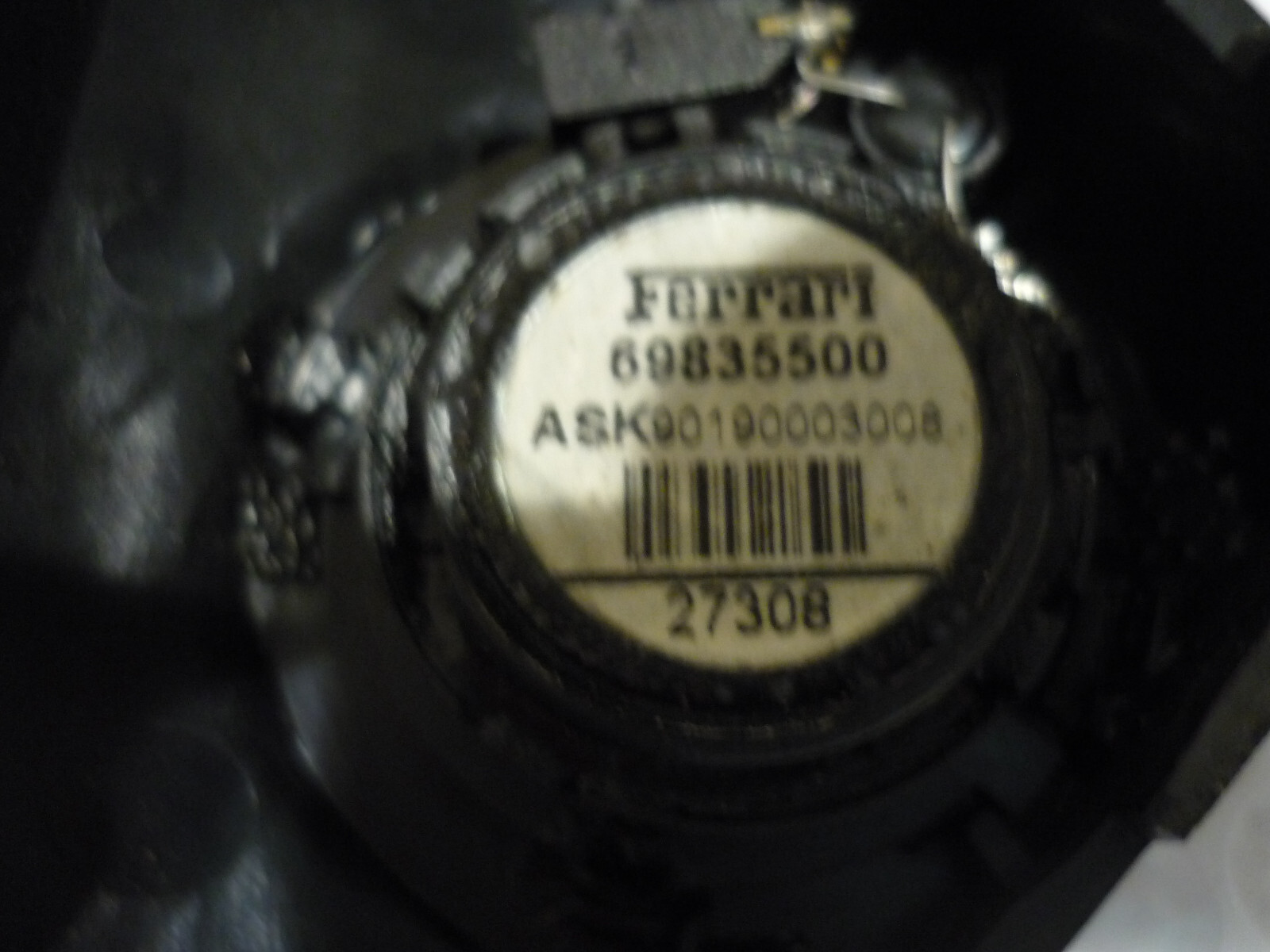 Ferrari 360,430 - LH Inner Plate With Speaker - P/N 69835500