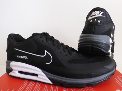 NIKE AIR MAX LUNAR90 LUNAR 90 BLACK-WHITE SZ 15 RARE