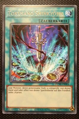 Tokusano Shinkyojin - DUNE-DE, Secret Rare, 1. Auflage, Yu-Gi-Oh.