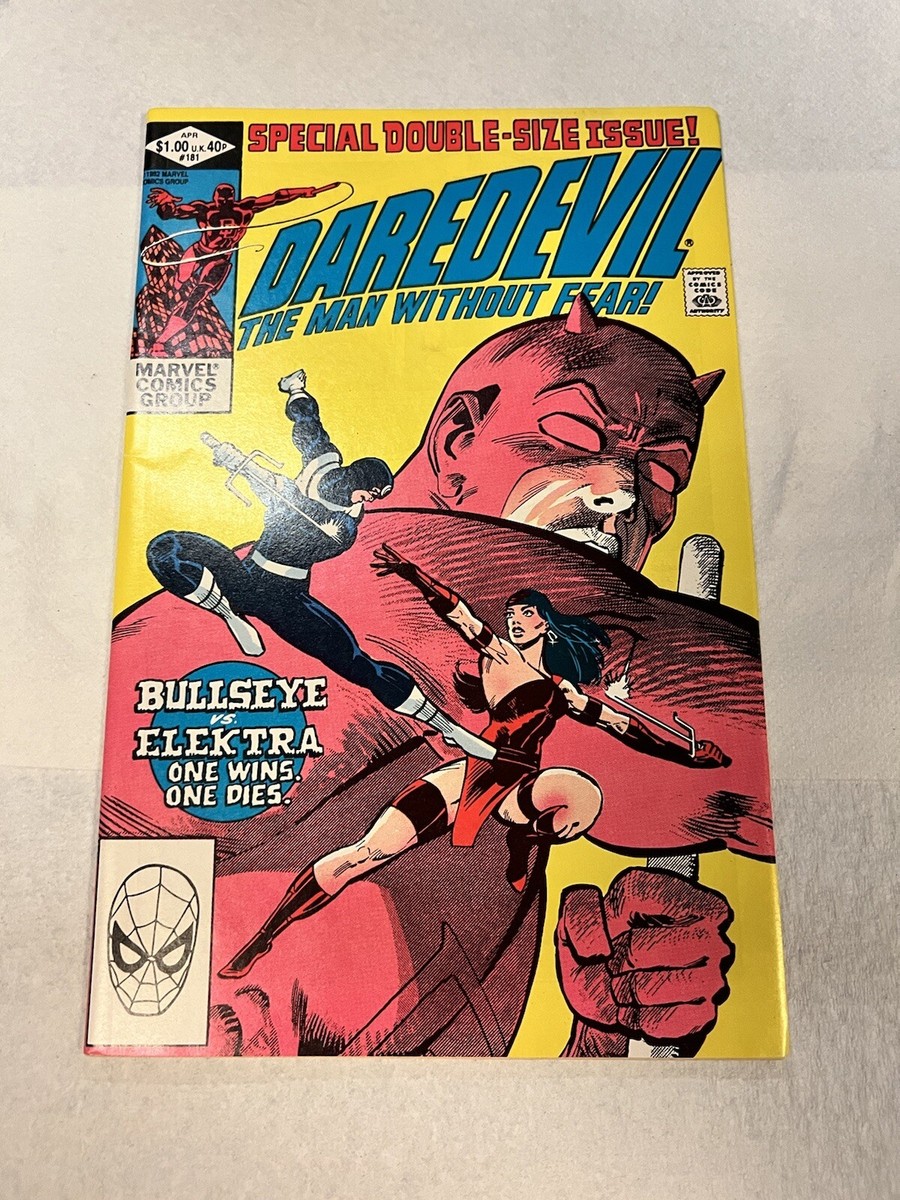 アメコミ マーベル Daredevil 181 1982 Electra DAREDEVIL #181