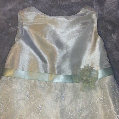 Girls Size 8 Perfectly Dressed Sage Green Easter Dress Floral Embroidery GUC | eBay Girls Size 8 Perfectly Dressed Sage Green Easter Dress Floral Embroidery GUC | eBay