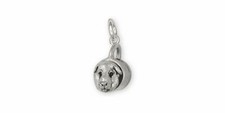 Guinea Pig Charm Jewelry Sterling Silver Handmade Piggie Charm GP12-C