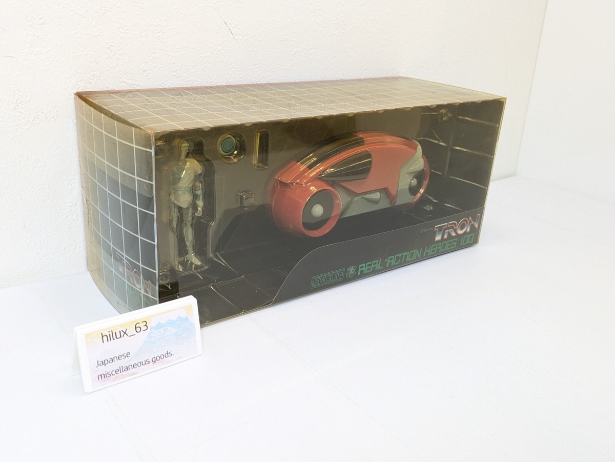 Medicom Toy Disney TRON Real Action Heroes 100 Red Light Cycle