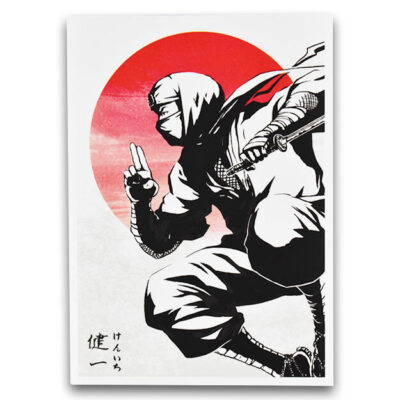 Kenichi - Shadow Clan Ninja - MTG Size - 100 Smooth Matte Card Sleeves