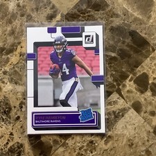 2022 Panini Donruss Rated Rookie #338 Kyle Hamilton RC Baltimore Ravens B-11