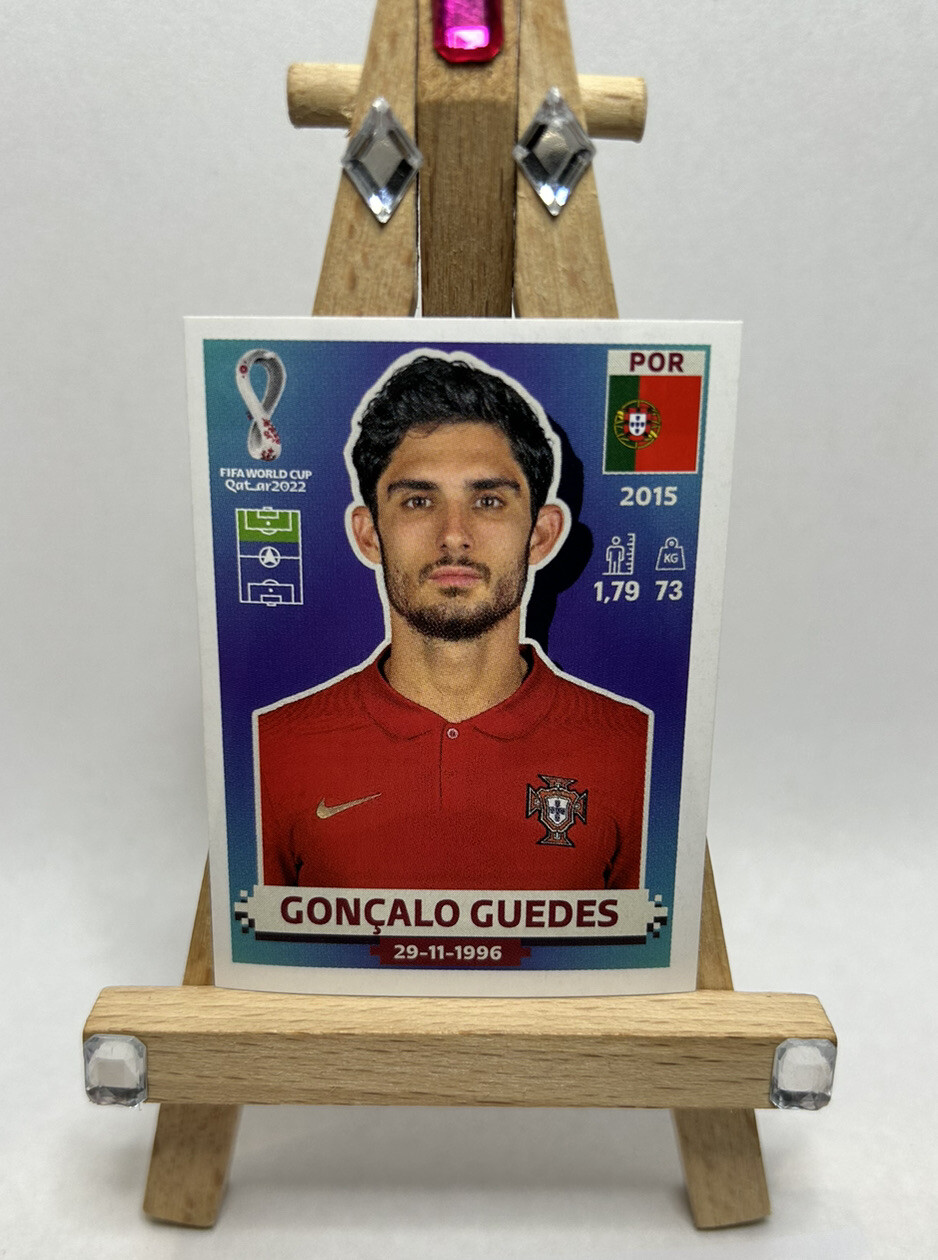 GONCALO GUEDES 2022 Panini World Cup Qatar Stickers #POR20 Portugal