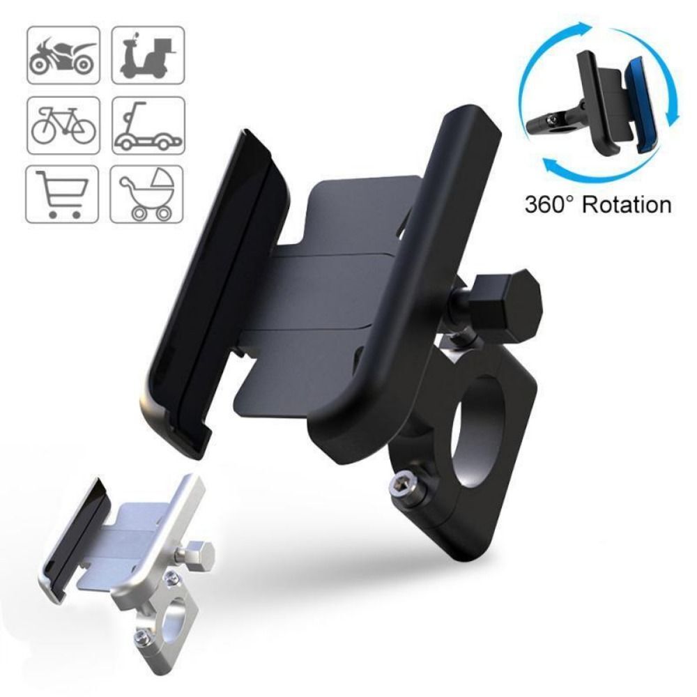 Aluminum Alloy Mobilephone Support MTB Road Bicycle Mount Bike Phone Holder