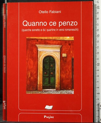 QUANNO CE PENZO. OTELLO FABIANI. SEITEN.