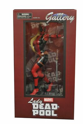 Diamond Select Marvel Gallery LADY DEADPOOL Figure PVC Diamond Select Marvel Gallery LADY DEADPOOL Figure PVC