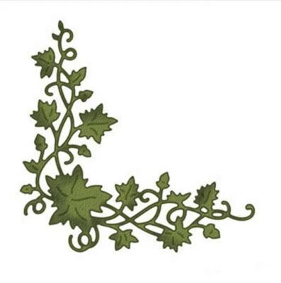 Leaf Vine Edge Border METAL CUTTING DIES Cut album embossing stencils template