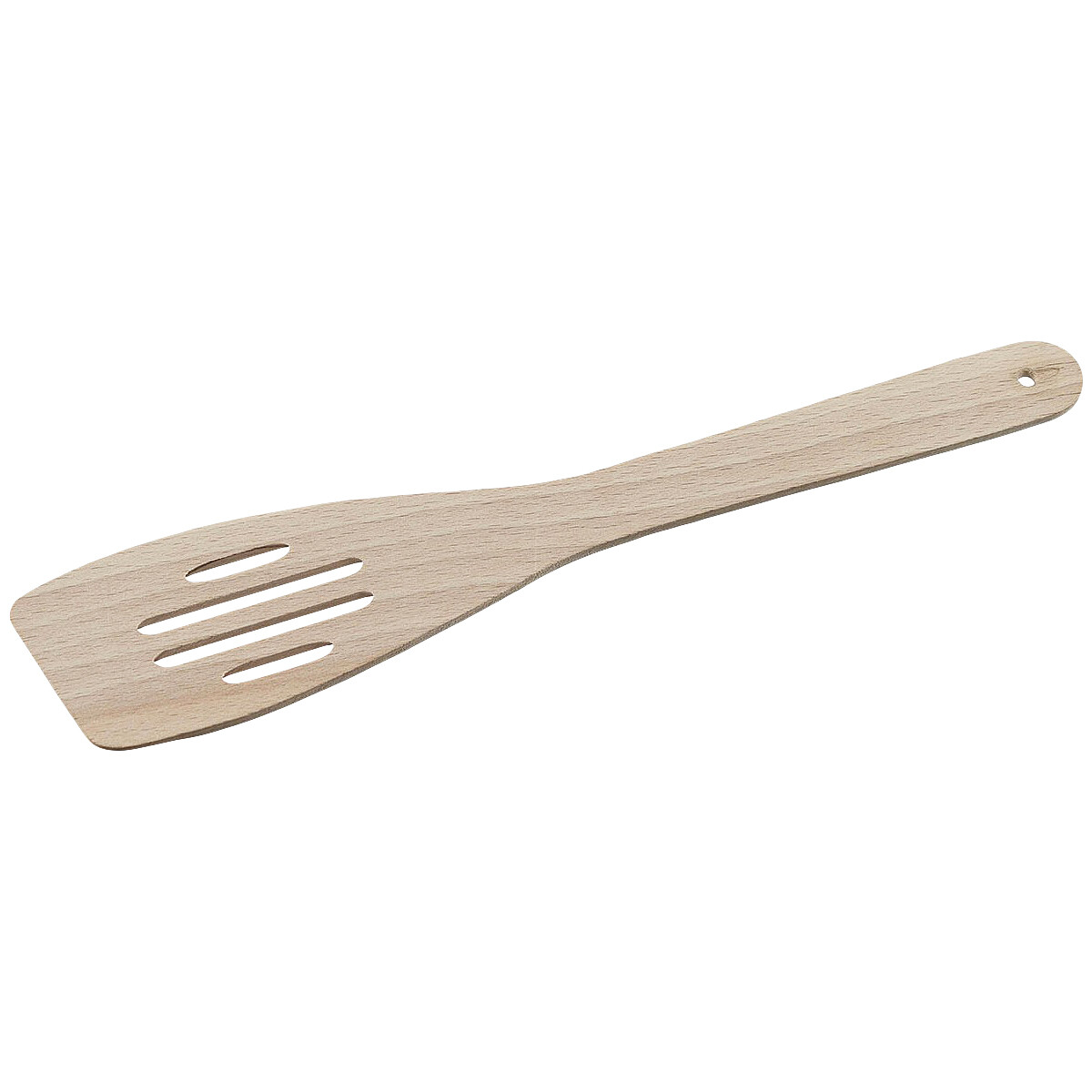Fox Outdoor Beechwood Spatula 28cm Slotted Cooking Tool Camping Survival Kitchen