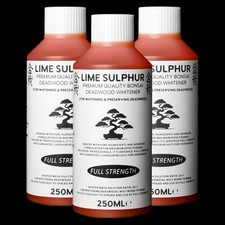 PREMIUM Lime Sulphur for BONSAI | Deadwood Whitener - 50ml / 100ml / 250ml