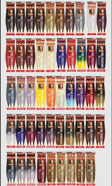 Xpression Pre-Stretched Braiding Hair 52