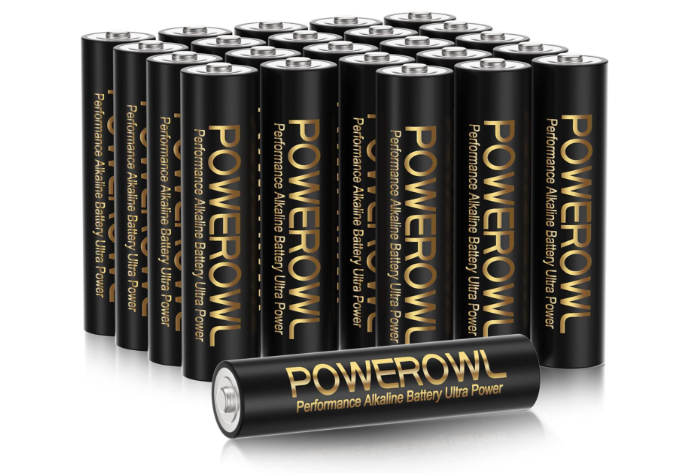 POWEROWL 24 Pack AAA Alkaline Batteries 1.5V High-Capacity Long-Lasting Triple A-image