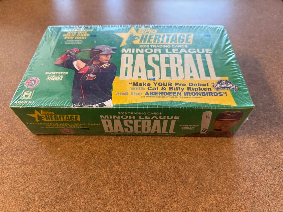 2013 Topps Heritage Minor League Sealed Hobby Box - Image 3 of 4