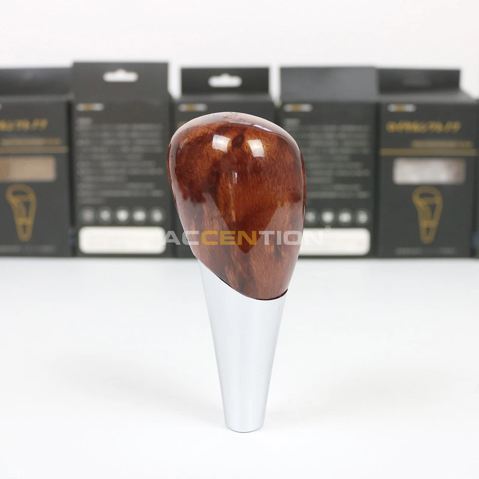 Perilla de cambio de marchas de madera de melocotón para Lexus LS400 LS430 LX470 LX570 RX330 RX350 Foto 4 de 4