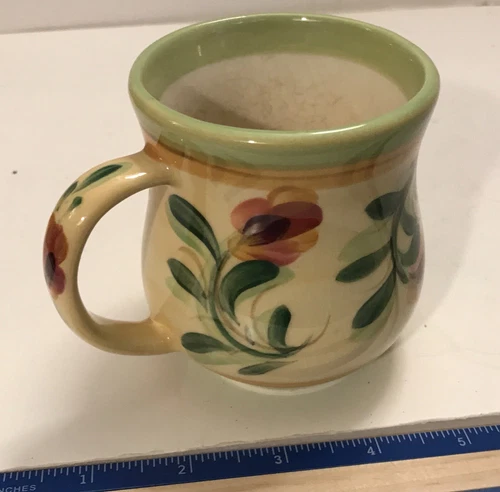 Colorful Gail Pittman Coffee Mug Signed