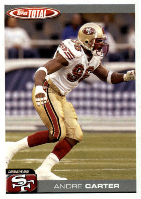 2004 Topps Total Andre Carter #57 - 1 of 1