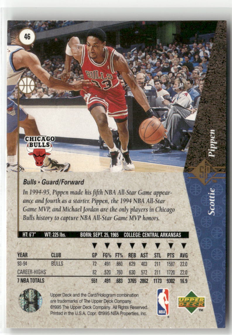 1994-95 SP #46 Scottie Pippen 426 | eBay