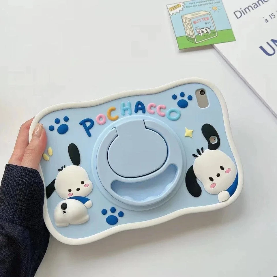 For Pro Mini Air 1 2 3 4 5 Cartoon Girl's Cute Cover Stand Kawaii iPad Case - Image 4 of 4