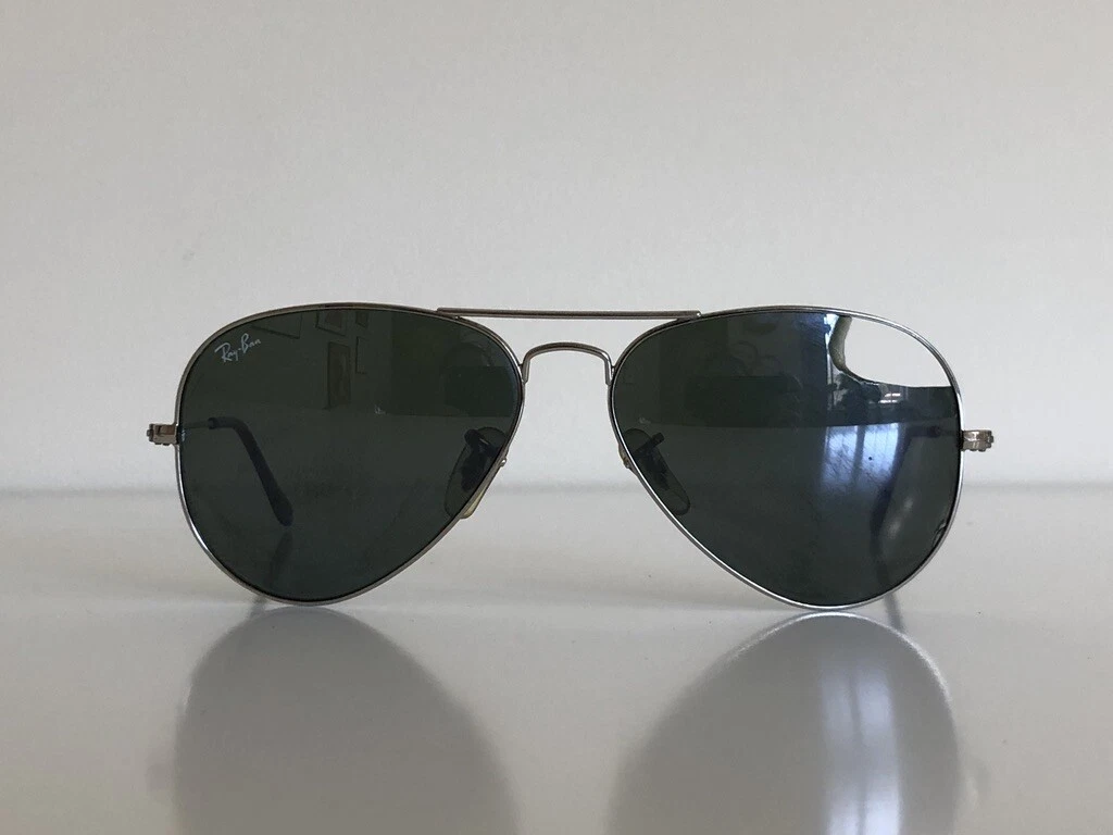 burst Addiction Shabby Ray Ban RB 3025 W3277 Aviator Large Metal Silver Sunglasses 58-14 3N Frame Only | eBay burst Addiction Shabby Ray Ban RB 3025 W3277 Aviator Large Metal Silver Sunglasses 58-14 3N Frame Only | eBay